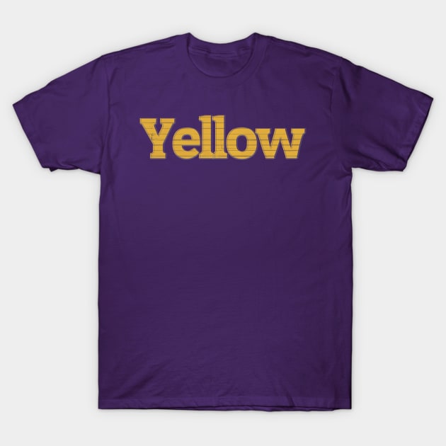 Yellow T-Shirt by afternoontees